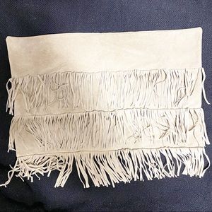 Williams Sonoma Home Genuine Leather Pillow Cover